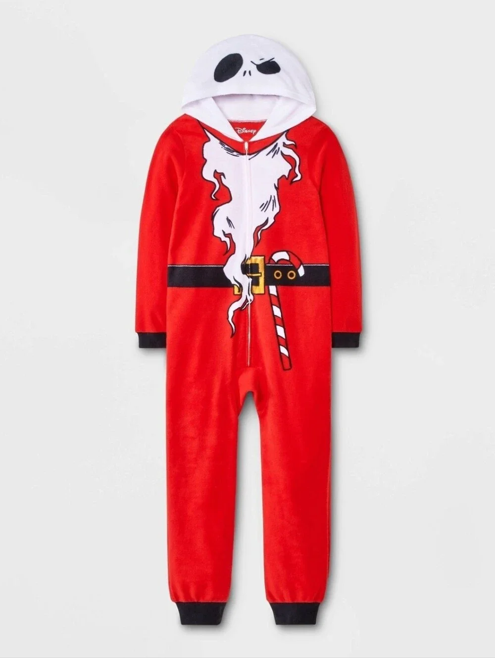 Disney The Nightmare Before Christmas Jack Skellington Long Sleeve Union Suit S